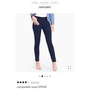 JCrew Pixie Pant- khaki color